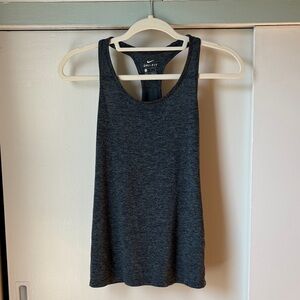 Nike Women's Dri Fit Charcoal Tank Top